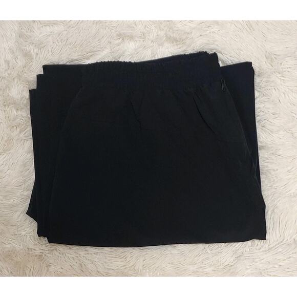 Fabletics New Women’s Downtown Wide Leg Size XL Black Pull-On Athleisure Pants - Picture 7 of 8